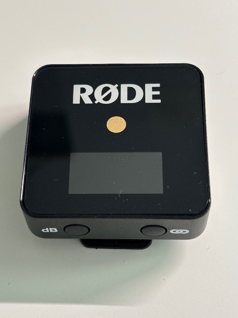 RØDE Wireless GO draadloze microfoon, Muziek en Instrumenten, Microfoons, Ophalen of Verzenden, Zo goed als nieuw, Overige typen