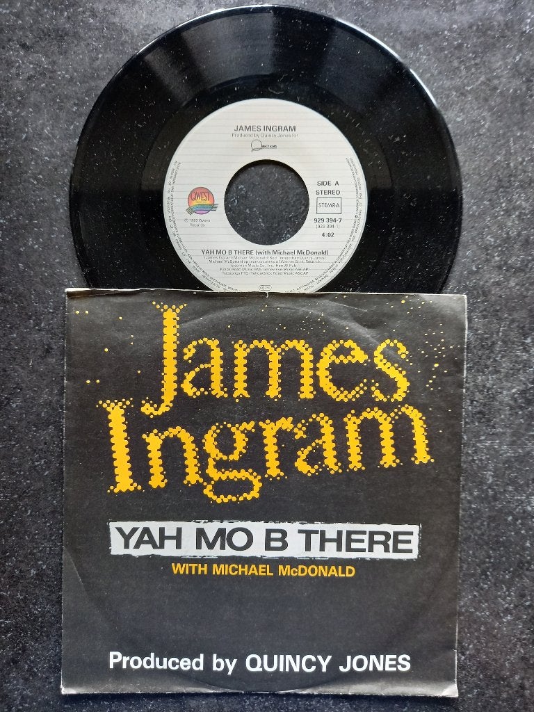 James Ingram - Yah Mo B There 1983 IN ZEER GOEDE STAAT!, Gebruikt, 7 inch, Ophalen of Verzenden, Overige typen