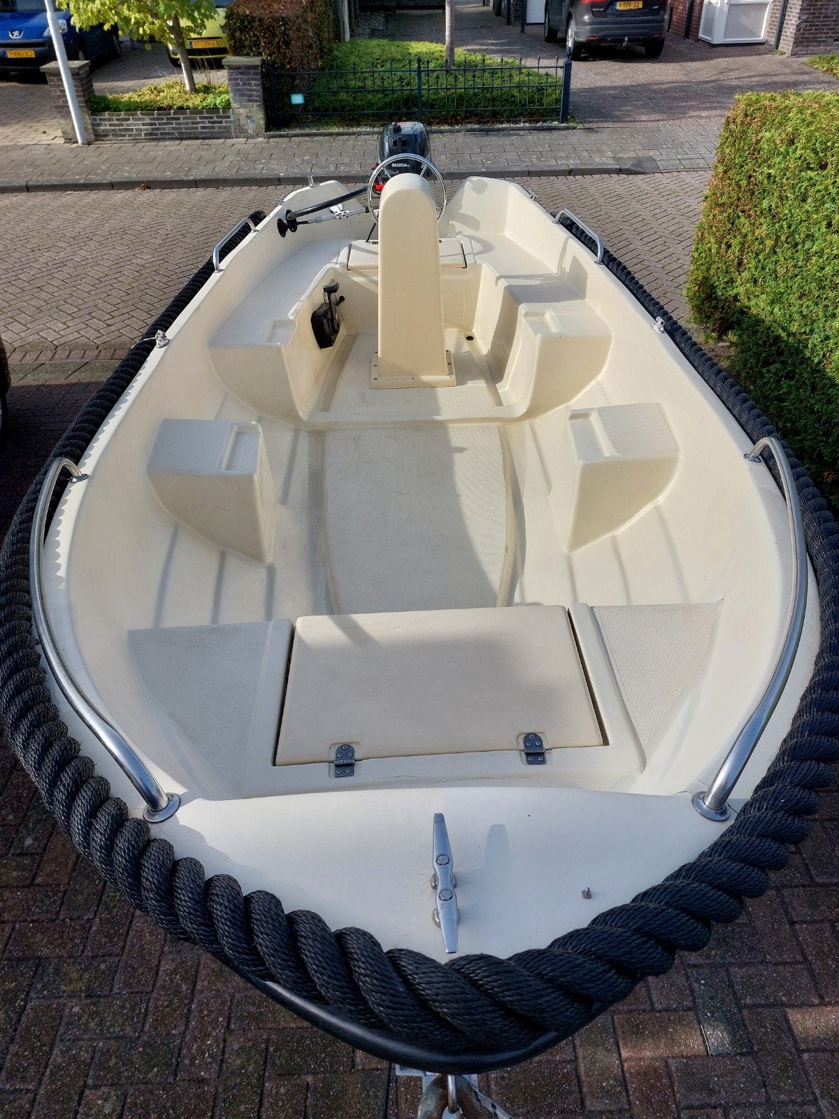 Mooie sloep te koop inclusief motor en trailer, Ophalen, Gebruikt, Tot 10 pk, 10 pk