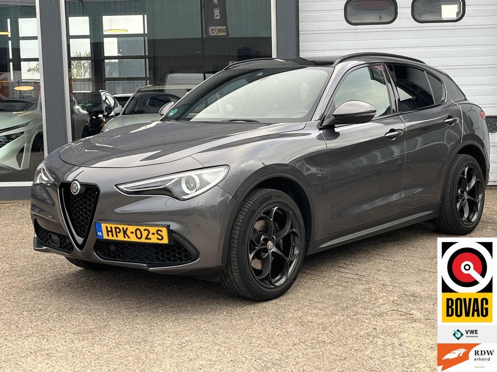 Alfa Romeo Stelvio 2.0 T AWD Veloce Special Edition Pano Tre, Automaat, Euro 6, 4 cilinders, Automatische klimaatregeling