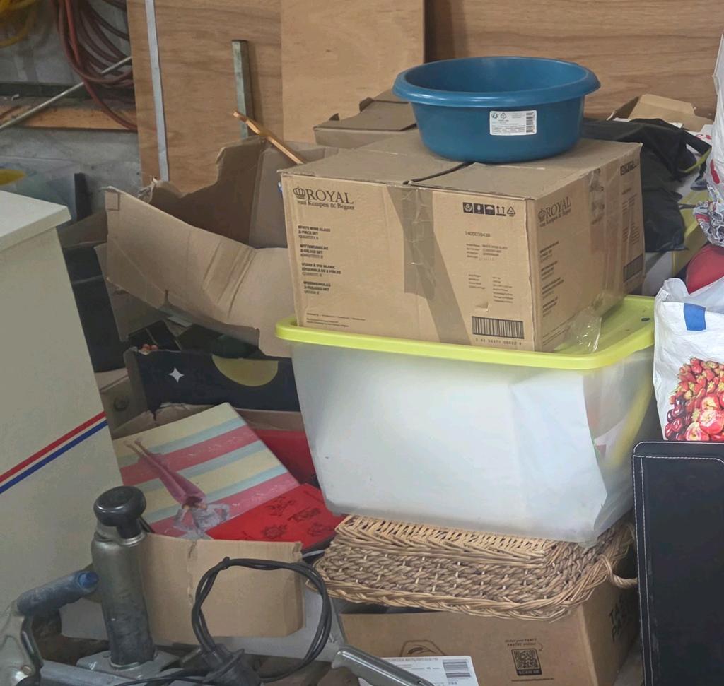 Gratis leegruiming deel loods, Diversen, Rommelmarktspullen, Ophalen