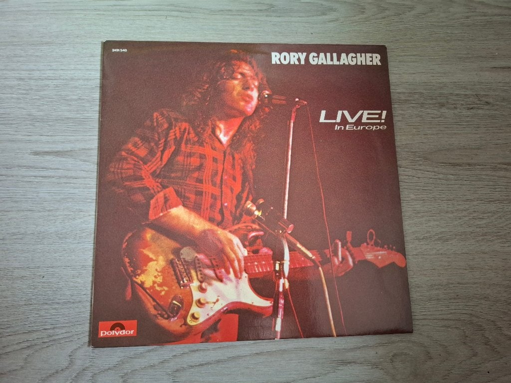 LP Rory Gallagher – Live! In Europe. (1972), LP, Gebruikt, Blues Rock, Ophalen of Verzenden