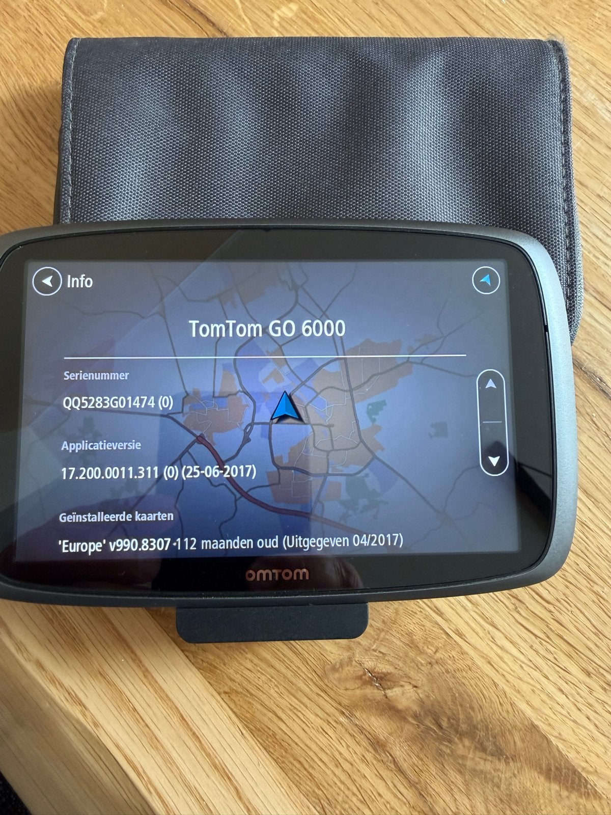 TomTom GO 6000 GPS Navigatiesysteem met Europa Kaarten, Ophalen of Verzenden, Gebruikt