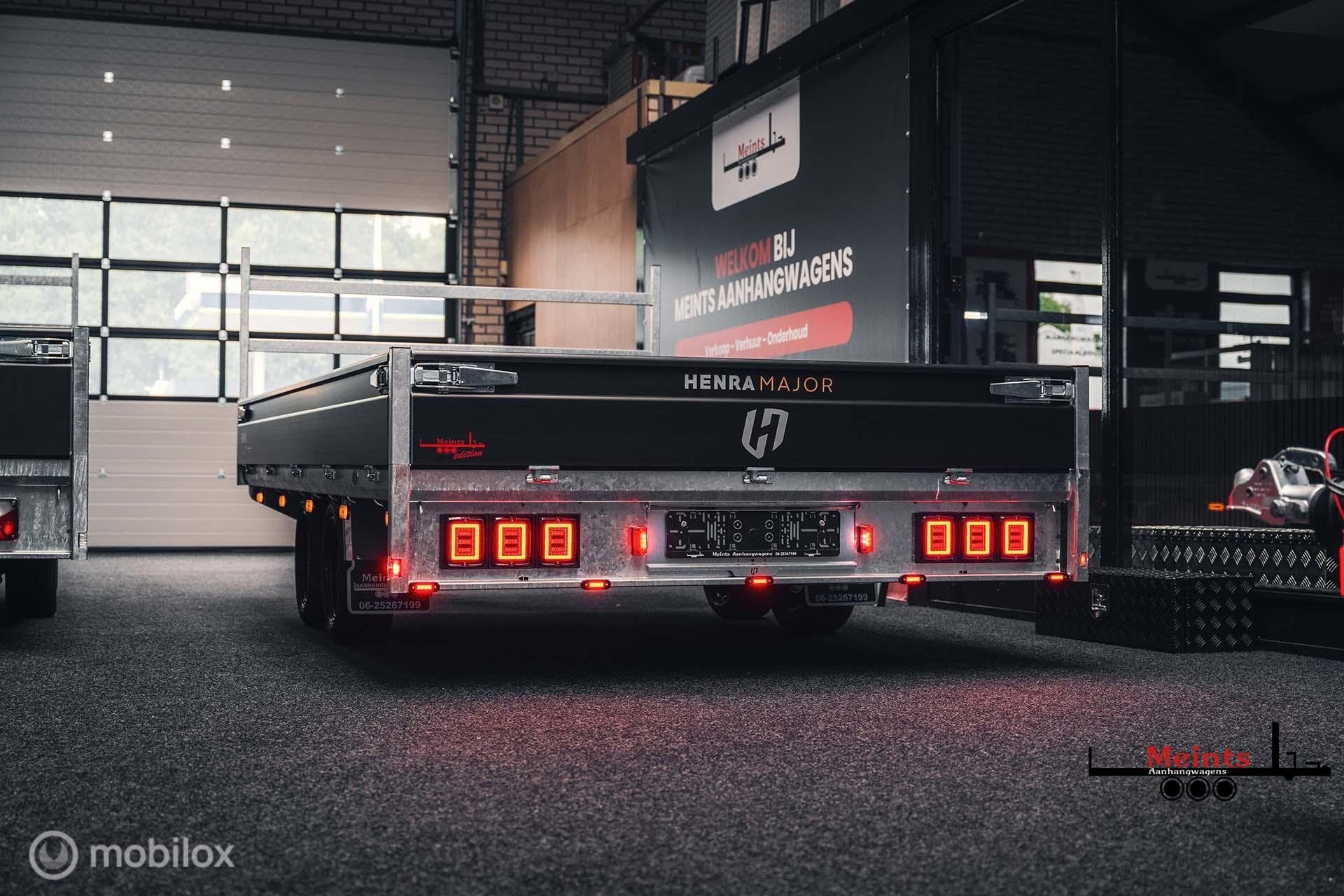 NIEUWE Henra plateauwagen 400x200 2700KG Special edition, Gebruikt