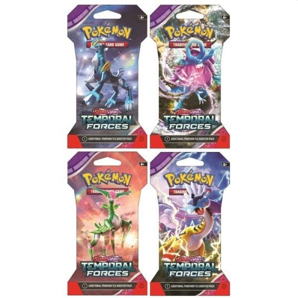Pokémon Temporal Forces Sleeved Booster, Ophalen of Verzenden, Nieuw, Booster, Foil