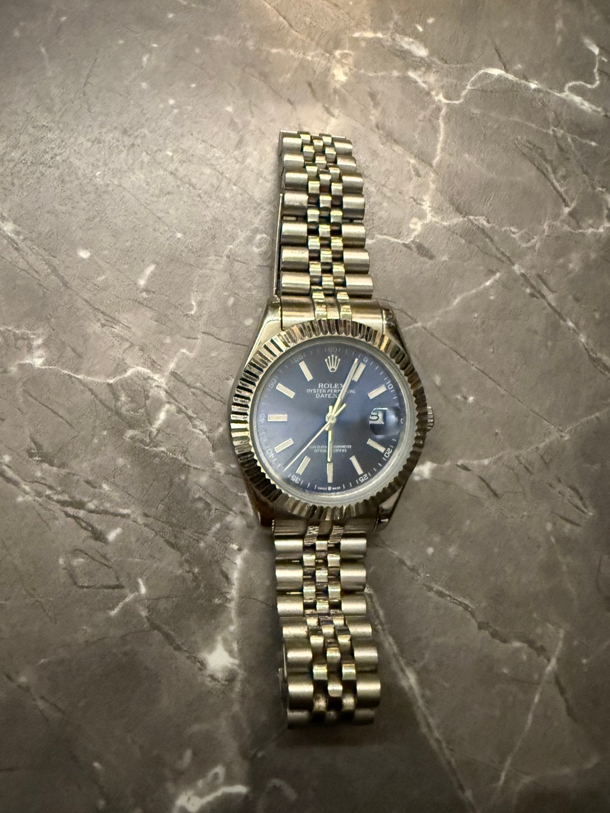 Horloge rolex, Sieraden, Tassen en Uiterlijk, Horloges | Dames, Ophalen of Verzenden, Zo goed als nieuw, Staal, Rolex