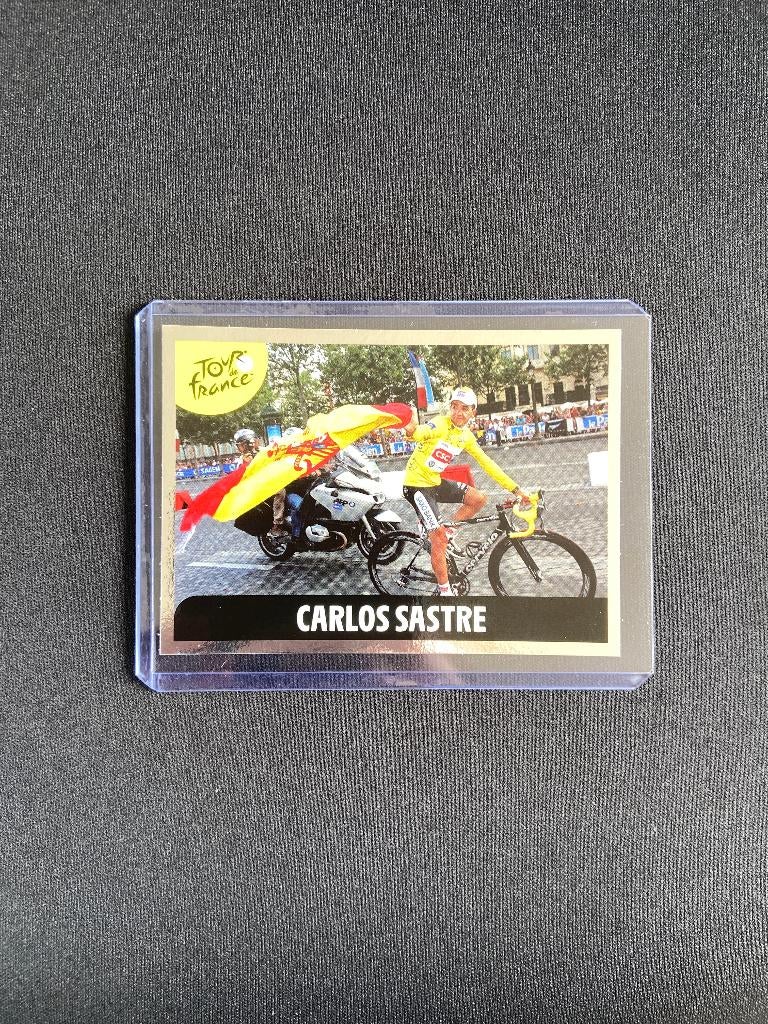 Carlos Sastre Panini Tour de France 2026 Sticker Legend, Verzenden, Zo goed als nieuw, Overige sporten, Poster, Plaatje of Sticker