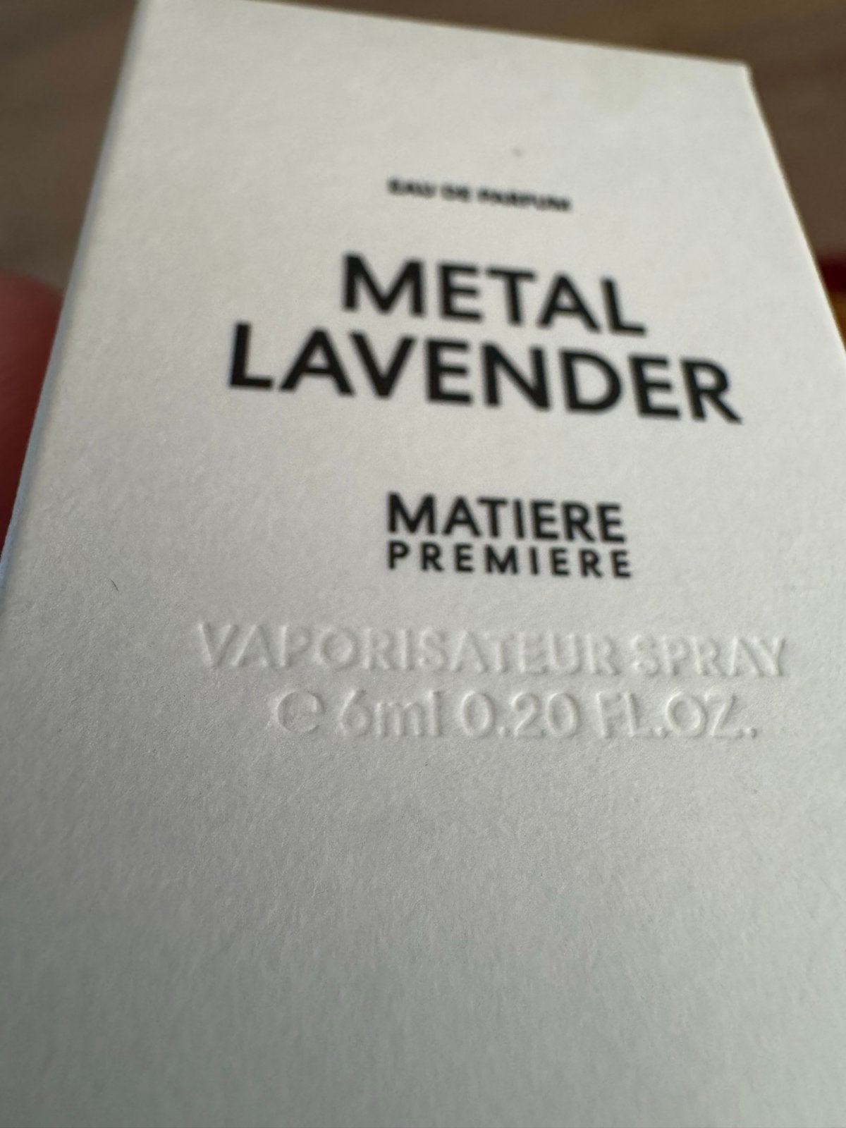 Matiere Premiere Metal Lavender Eau de Parfum 6ml, Ophalen of Verzenden, Nieuw