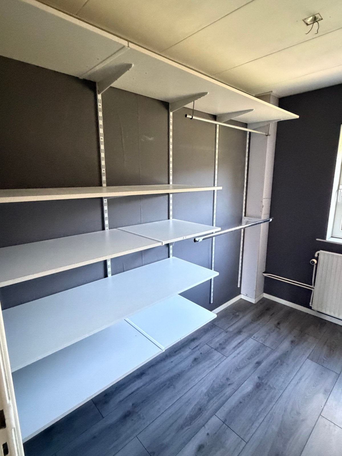 Ophang rails, planken en hangrek - Gebruikt maar functioneel, Ophalen, Gebruikt