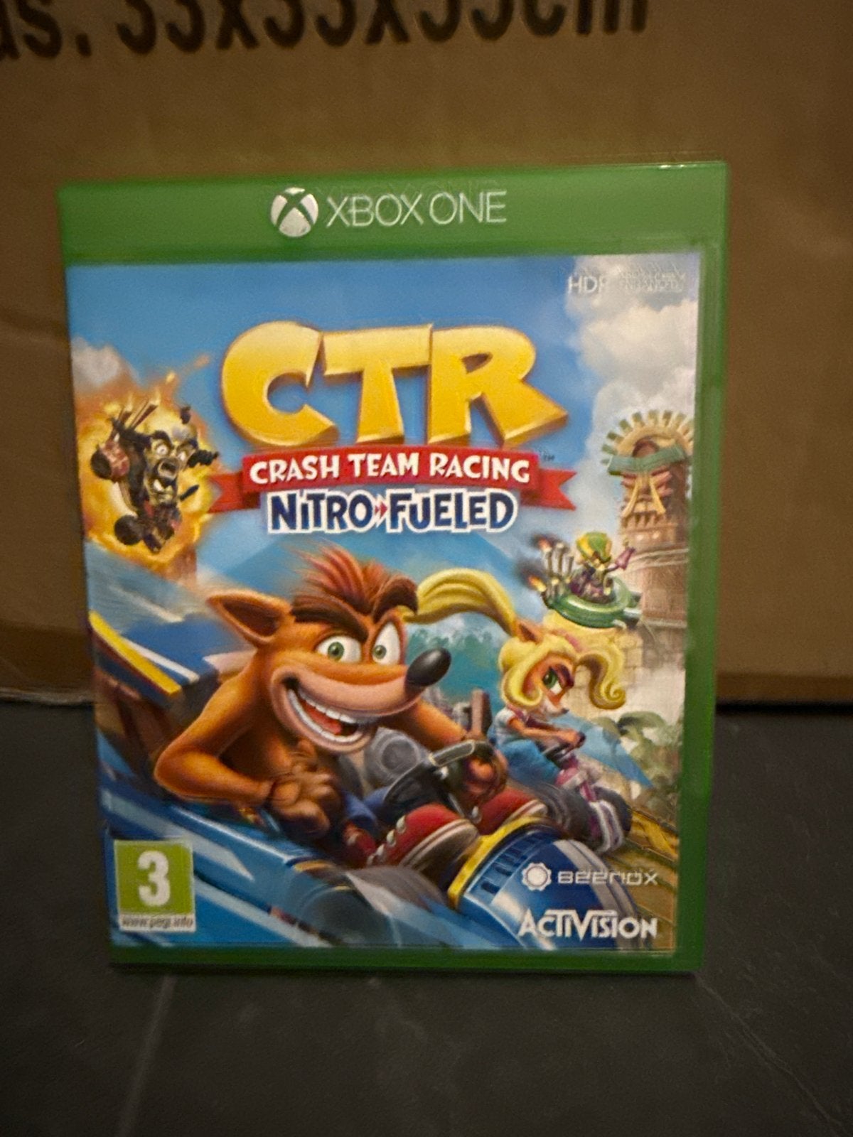 Crash Team Racing Nitro-Fueled Xbox One, Spelcomputers en Games, Racen en Vliegen, Eén computer, Ophalen of Verzenden, Zo goed als nieuw