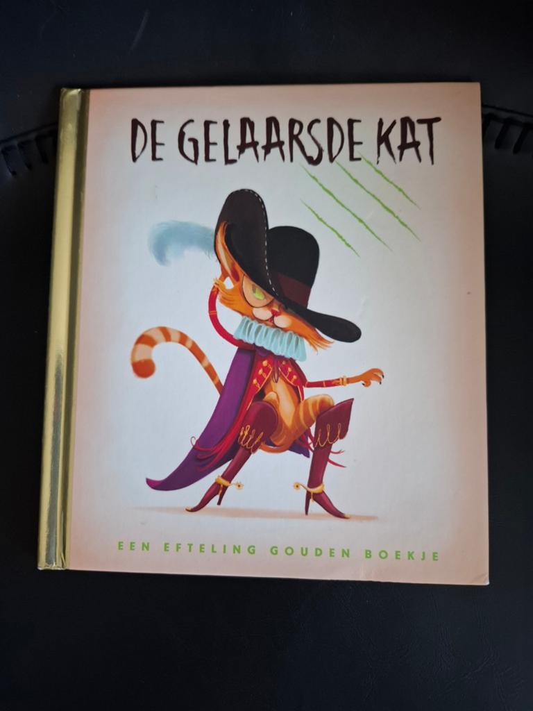 De Gelaarsde Kat - Een Efteling Gouden Boekje, Ophalen of Verzenden, Zo goed als nieuw, Efteling