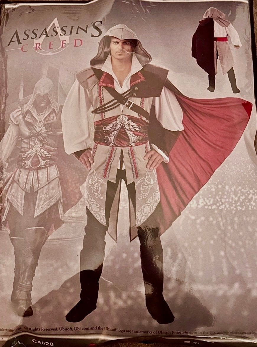 Assassin's Creed Kostuum - Heren Verkleedkleding, Maat 52/54 (L), Ophalen of Verzenden, Kleding, Overige thema's