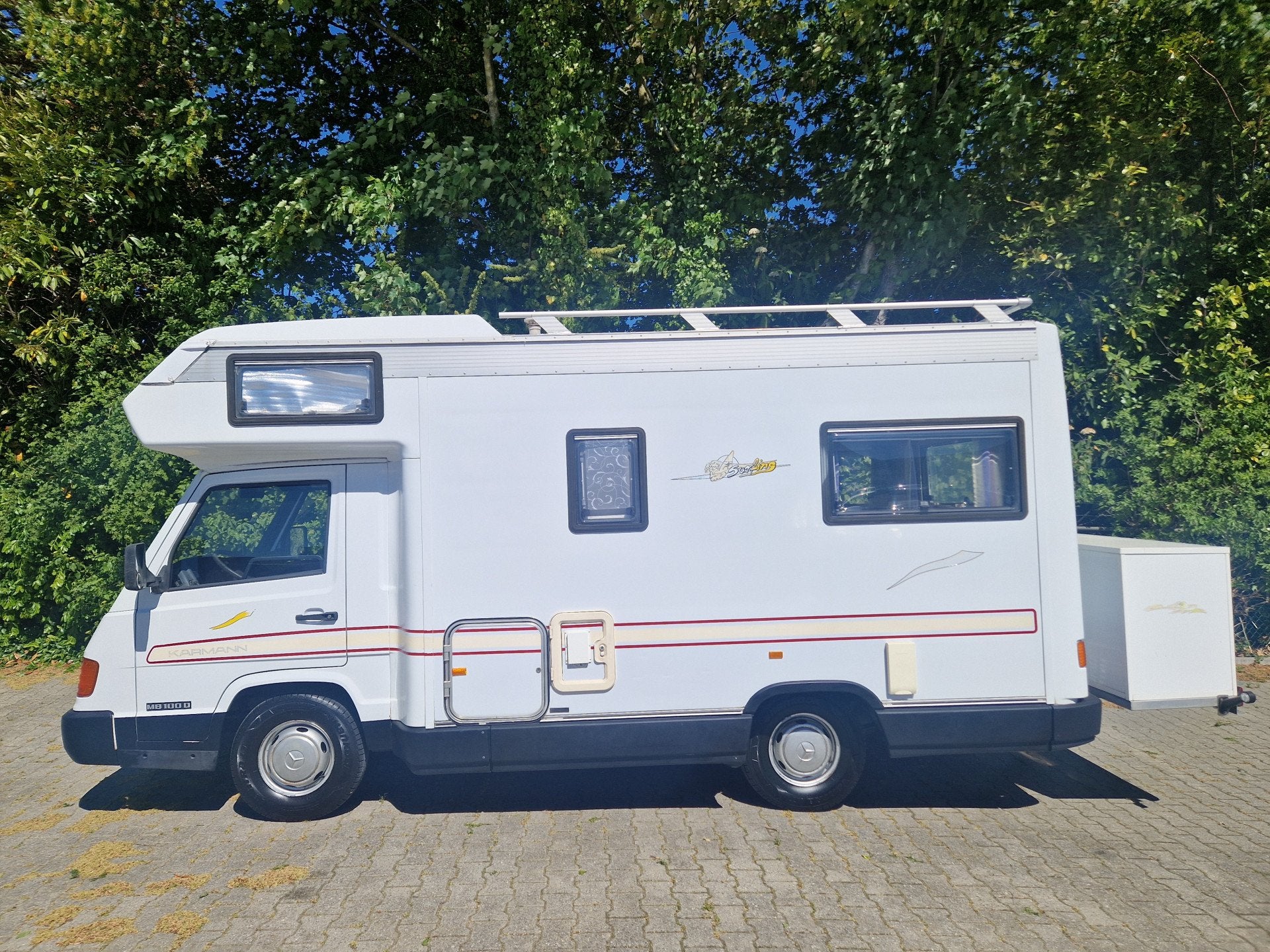 Mercedes-Benz MB 100 D-L Karman mobiel Stuurbekrachtiging ni, Caravans en Kamperen, Ringverwarming, Mercedes-Benz, Zelissen Auto