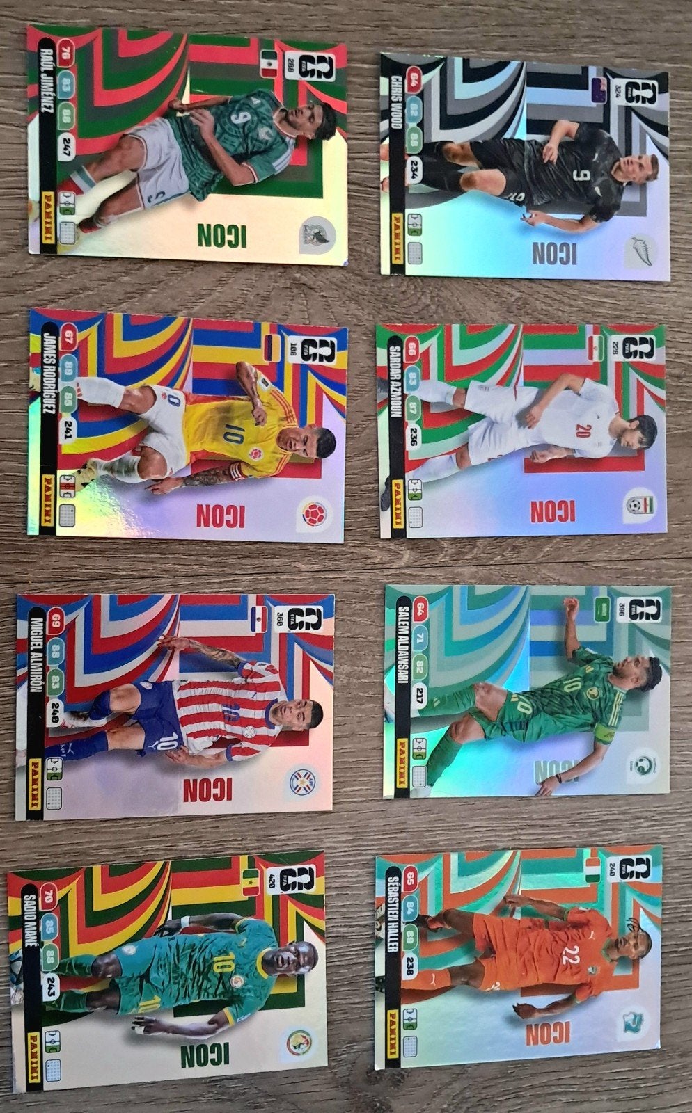 Panini Adrenalyn XL FIFA World Cup  Icon Kaarten, Ophalen of Verzenden, Zo goed als nieuw