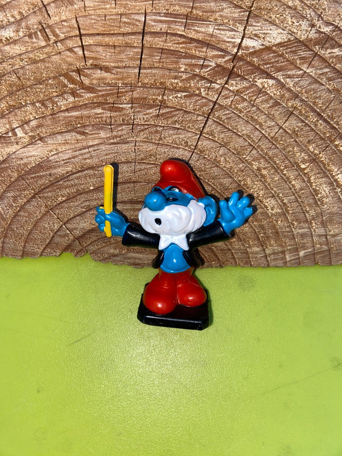 Smurfen grote smurf dirigent, Ophalen of Verzenden, Zo goed als nieuw, Verschillende Smurfen