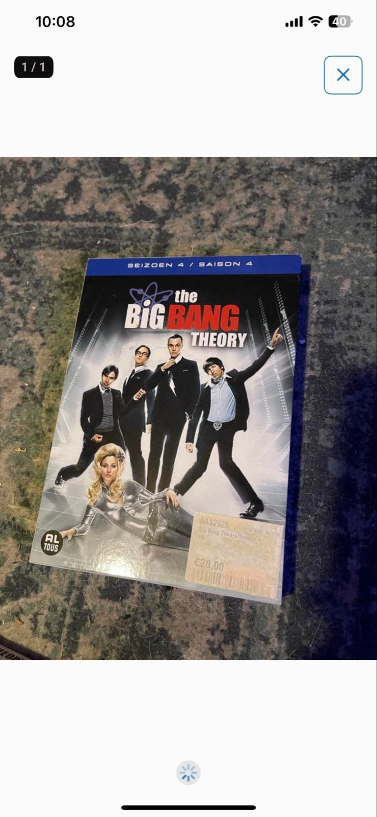 The Big Bang Theory - Seizoen 4 dvd, Cd's en Dvd's, Dvd's | Tv en Series, Engels, Nederlands, Seizoen 4, Ophalen of Verzenden
