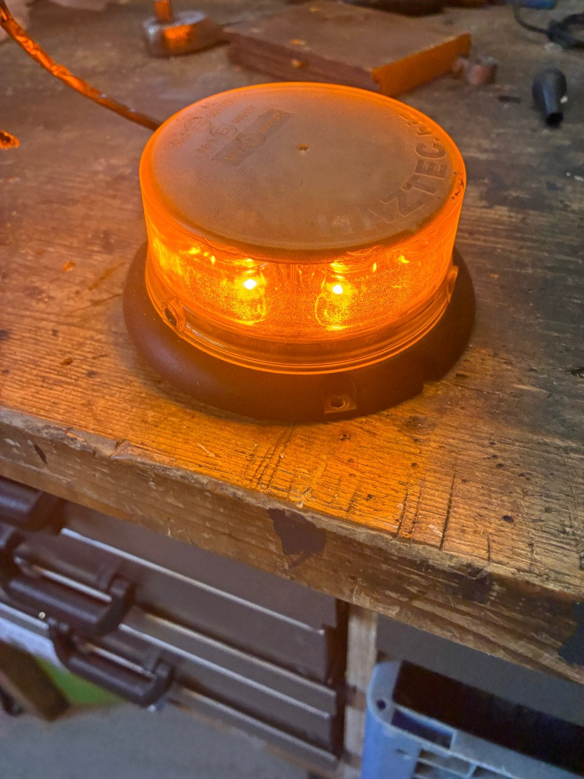 Zwaailicht LED - Oranje flitser voor voertuigen, Auto-onderdelen, Verlichting, Ophalen, Gebruikt, Universele onderdelen