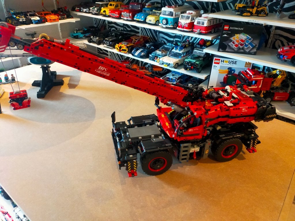 Lego 42082, Ophalen, Compleet, Lego, Zo goed als nieuw