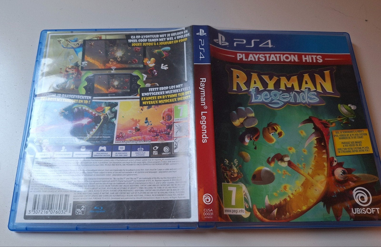 Rayman Legends PS4 - Super leuke game in goede staat, Ophalen of Verzenden, Zo goed als nieuw