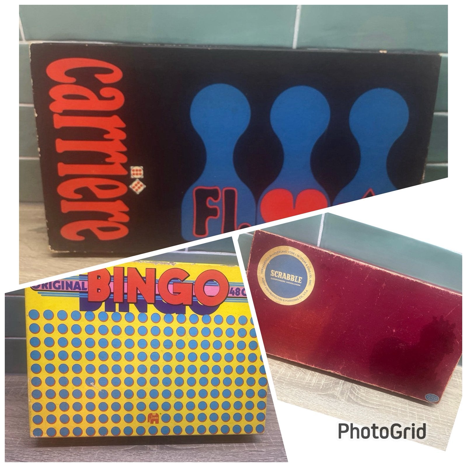 Pakket vintage spellen, Ophalen of Verzenden, Gebruikt