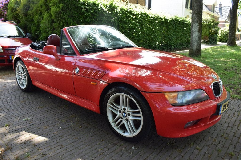 BMW Z3 Roadster 1.9 Nieuwe Softtop Inclusief Hardtop, Auto's, BMW, Achterwielaandrijving, Gebruikt, 4 cilinders, Cabriolet