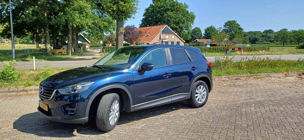 Mazda CX-5 2.0 Skyactiv-g 165pk 2WD 2016 Blauw, Voorwielaandrijving, 1998 cc, 4 cilinders, 1290 kg