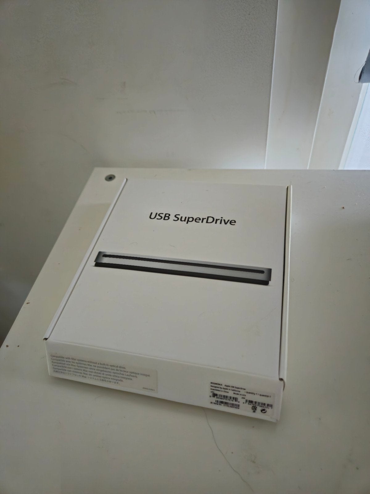 Apple USB SuperDrive, Dvd, Nieuw, Ophalen of Verzenden, Extern