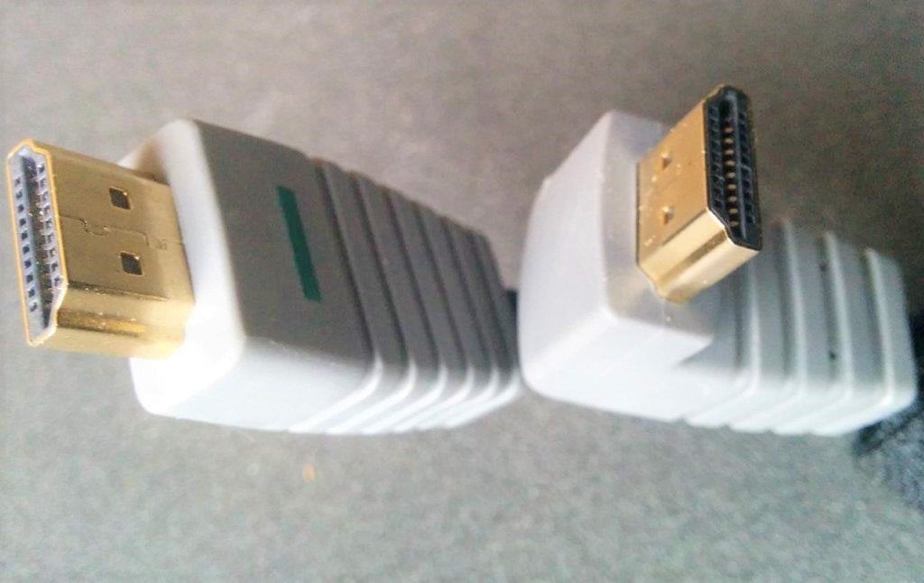 HDMI kabel 3 meter haaks 270graden: 4K, 3D, NIEUW