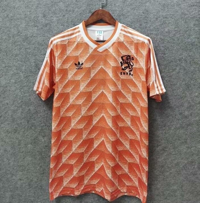 WK shirt Nederland 1988 - Vintage Oranje voetbalshirt, Ophalen of Verzenden, Gebruikt, Shirt