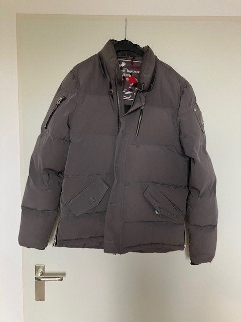Winterjas Moose Knuckels grijs, Maat 56/58 (XL), Ophalen of Verzenden, Zo goed als nieuw, Grijs
