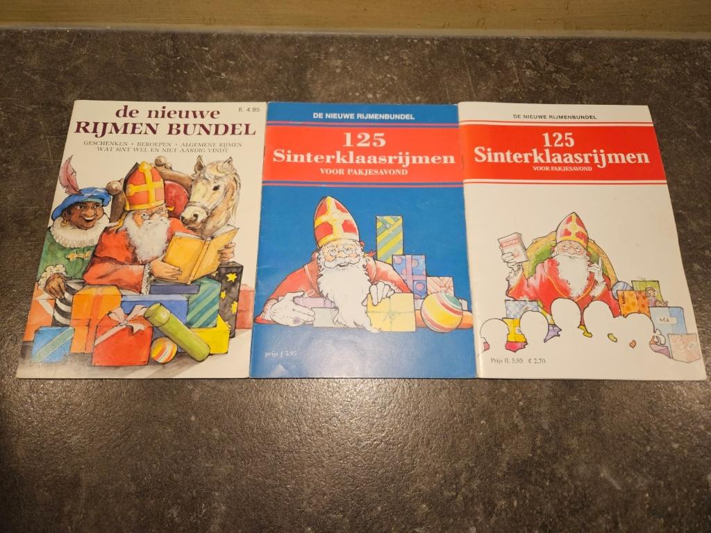 Sinterklaas rijmen boekjes, Ophalen of Verzenden, Nieuw