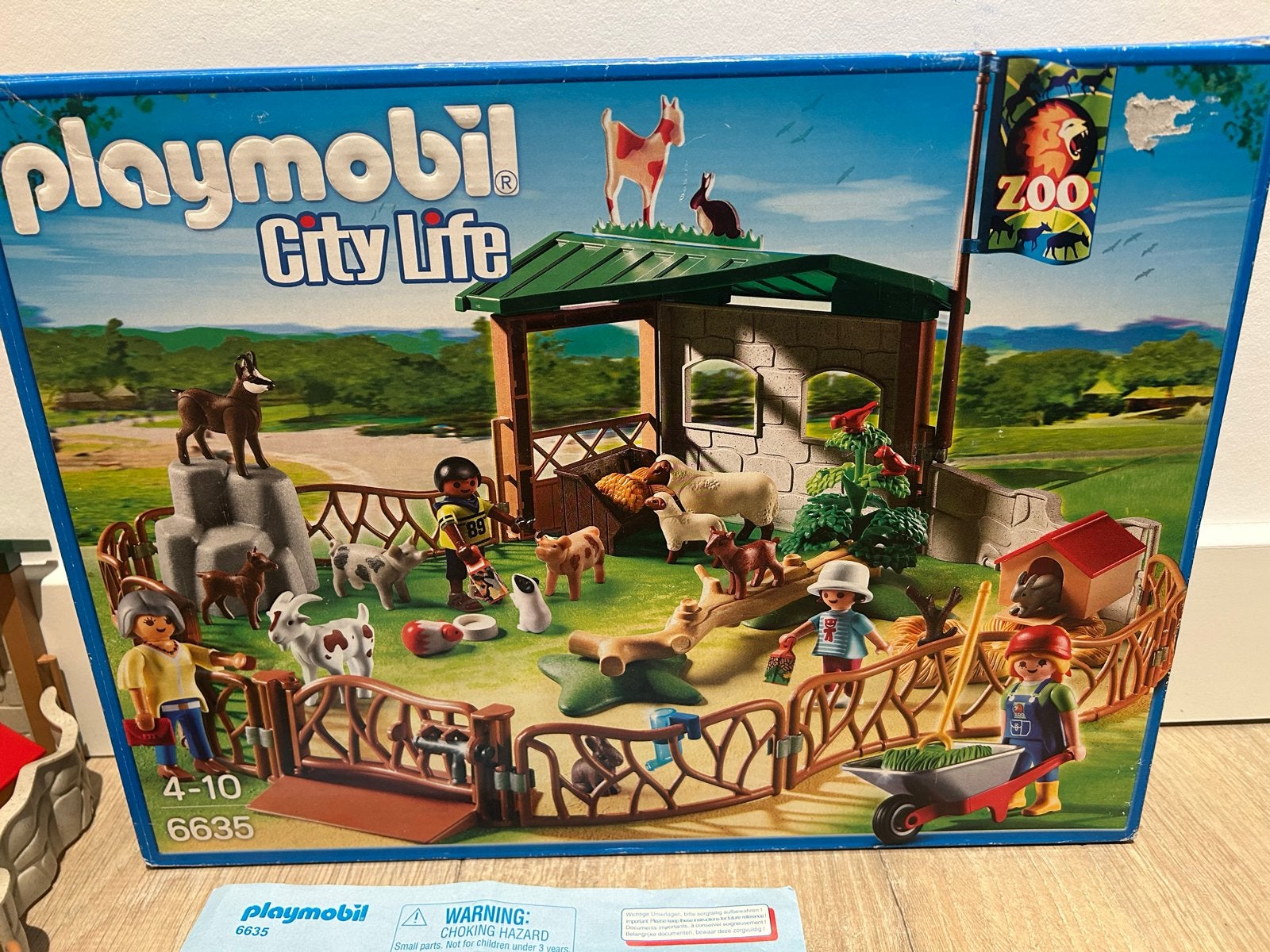 Playmobil 6635 City Life Dierenverblijf met Dieren, Complete set, Overige typen, Ophalen of Verzenden, Zo goed als nieuw