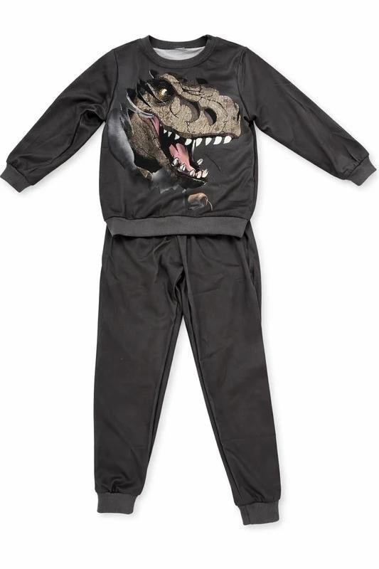 Dino Trainingspak Maat 122/128 - NIEUW - Stoer Jongenspak, Ophalen of Verzenden, Nieuw, Maat 128
