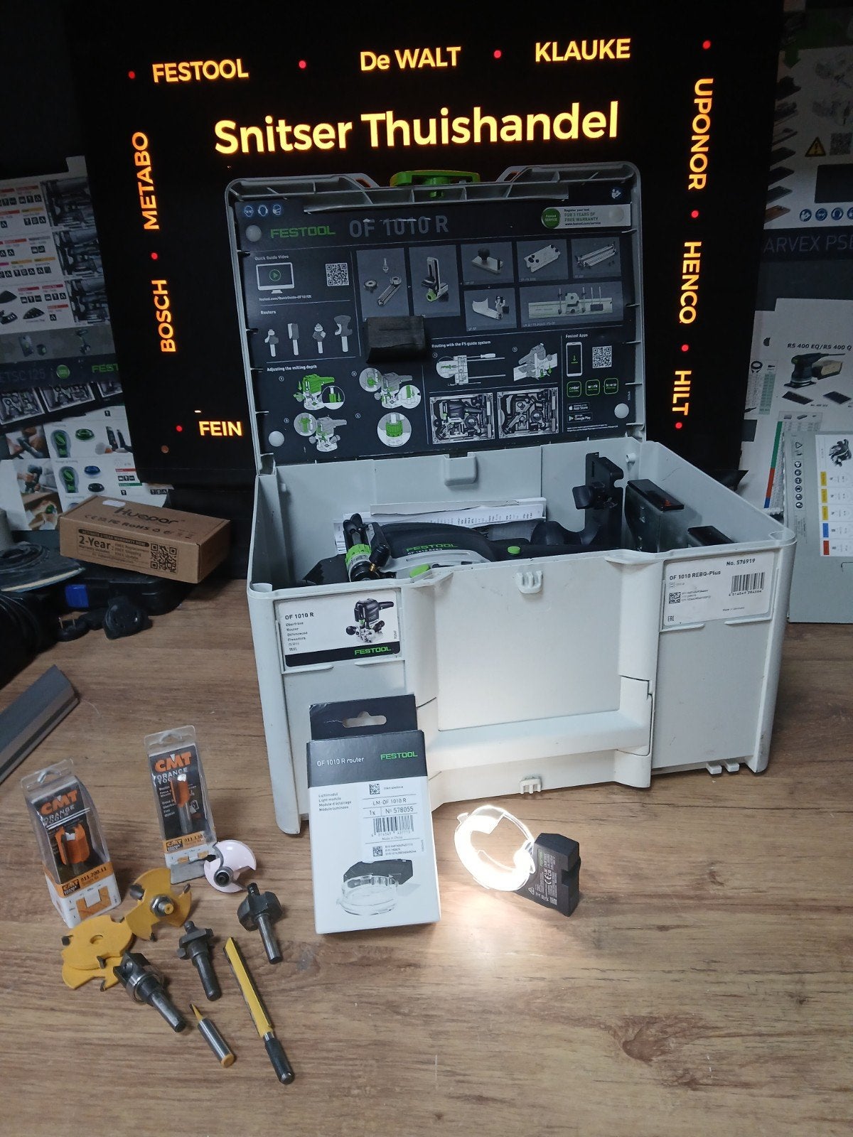 Festool Bovenfrees., Doe-het-zelf en Verbouw, Gereedschap | Freesmachines, -, -, Ophalen of Verzenden, Zo goed als nieuw