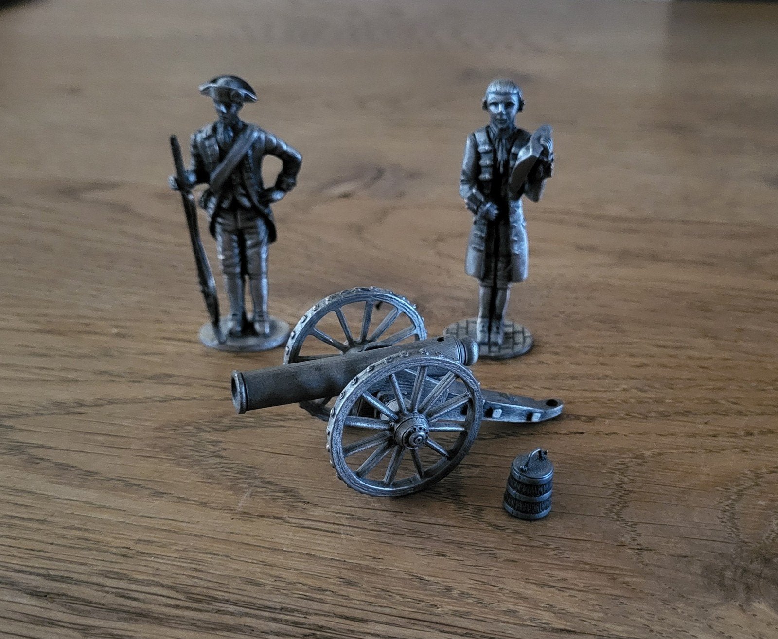 Vintage Fort Pewter Artillerie Set - VS Productie, Ophalen of Verzenden, Gebruikt