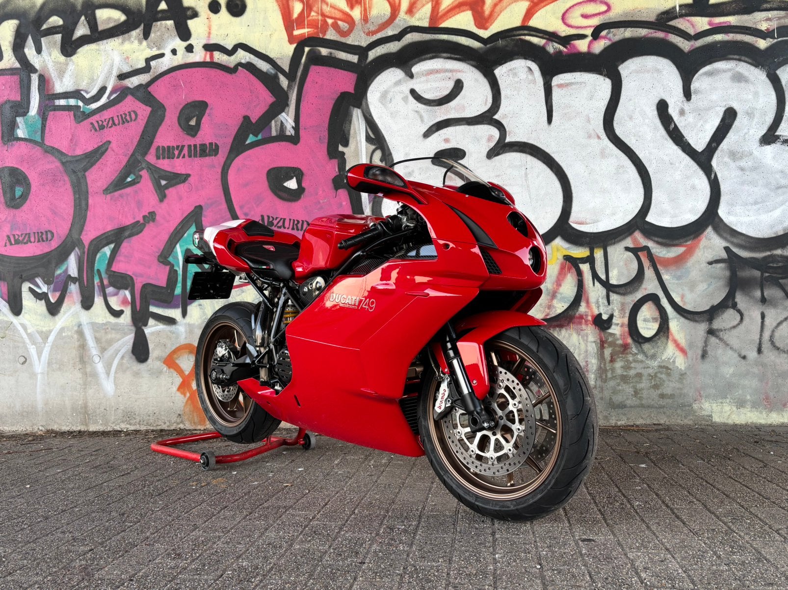 Ducati 749 als nieuw compleet gerestaureerd!!, Motoren, Particulier, Super Sport