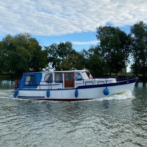 Mebo Cruiser gesloten stuurhuis, open kuip, Overige merken, 9 m, Gebruikt, Binnenboordmotor