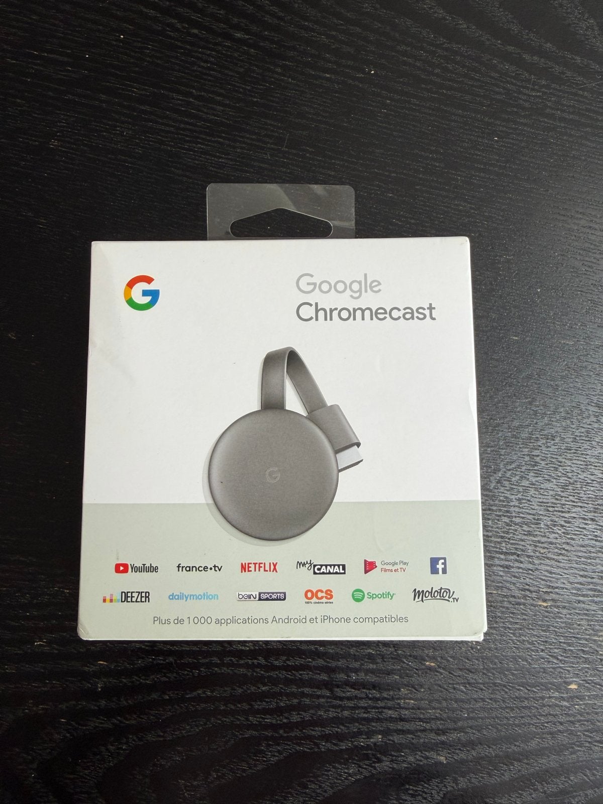 Google Chromecast V3 - Stream al je favoriete content, Ophalen of Verzenden, Zo goed als nieuw, HDMI, Zonder harde schijf