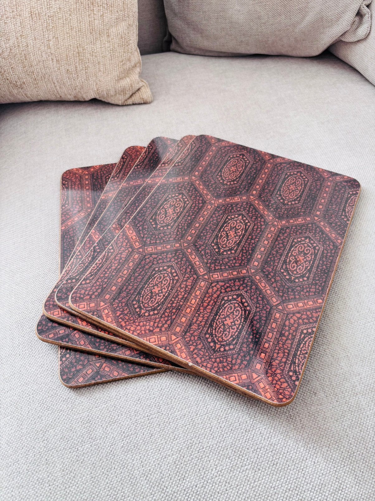 Design. Luxe Avenida Home placemats / set van 5, Hout, Ophalen of Verzenden, Zo goed als nieuw, Antislip