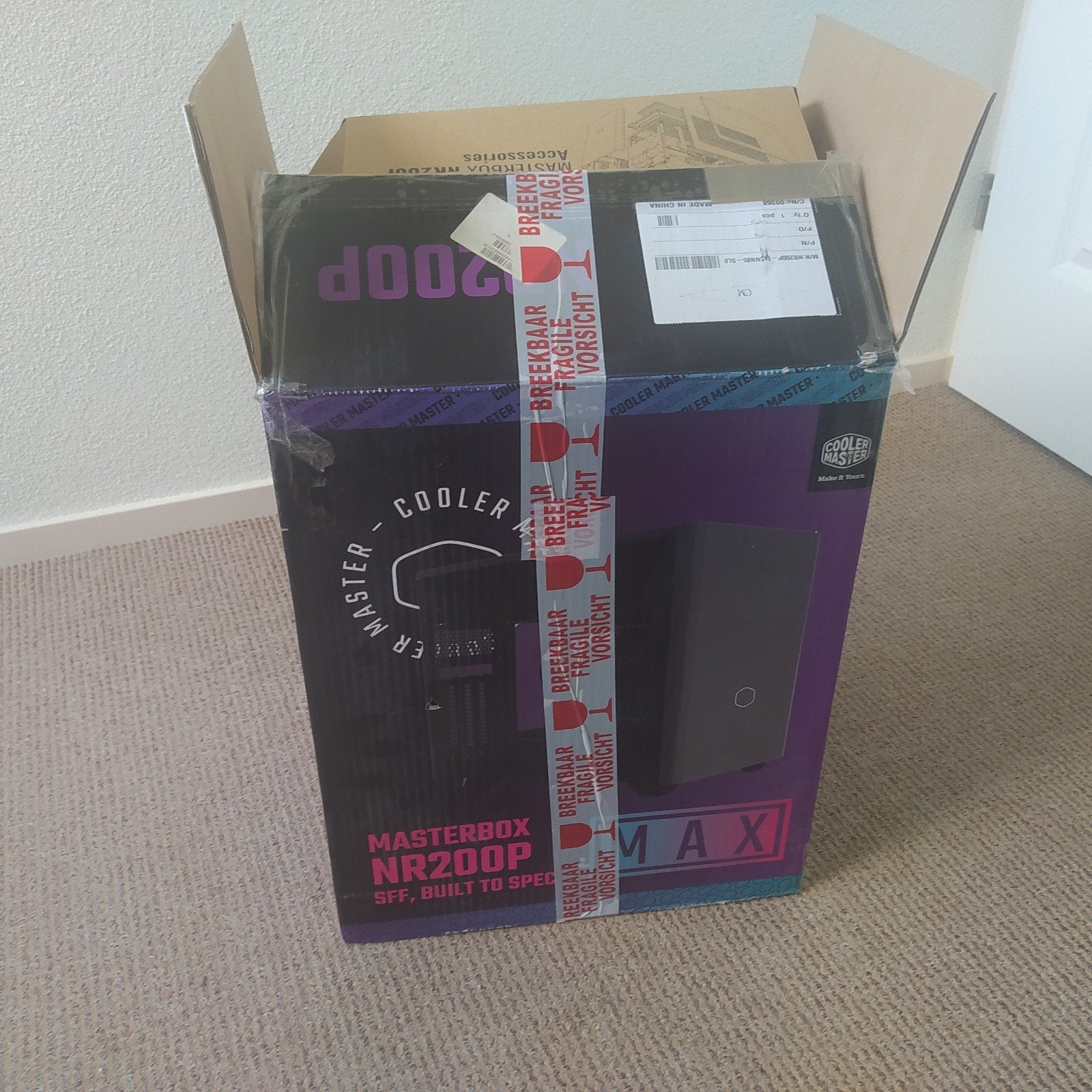 Nr200p max cooler master case Nieuw in doos, Computers en Software, Computerbehuizingen, Nieuw, Ophalen