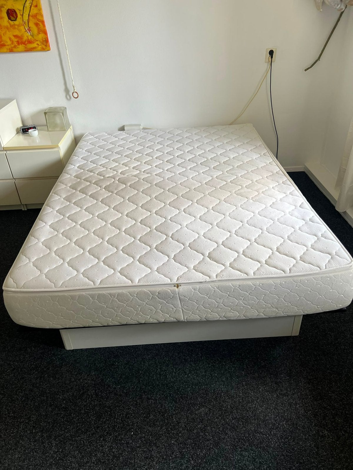 Waterbed 140x200 incl nieuwe verwarming en onderhoud, Huis en Inrichting, Ophalen of Verzenden, Zo goed als nieuw, Tweepersoons