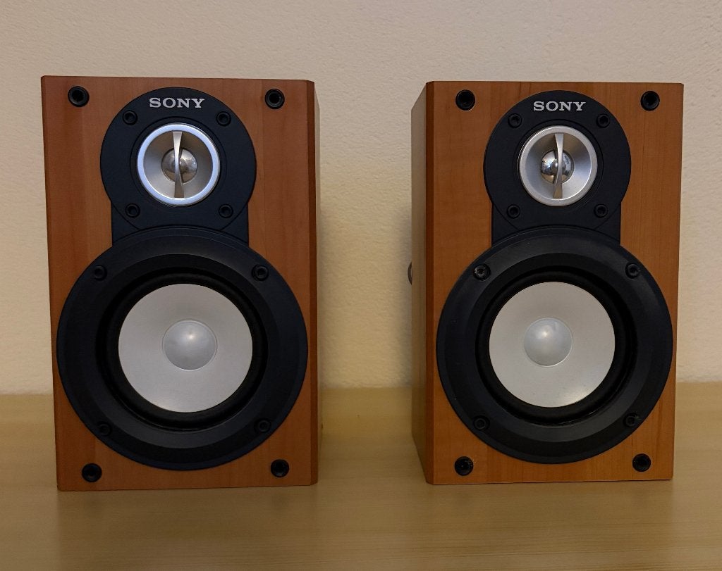 Sony speakers, Ophalen, Zo goed als nieuw, Sony, Minder dan 60 watt