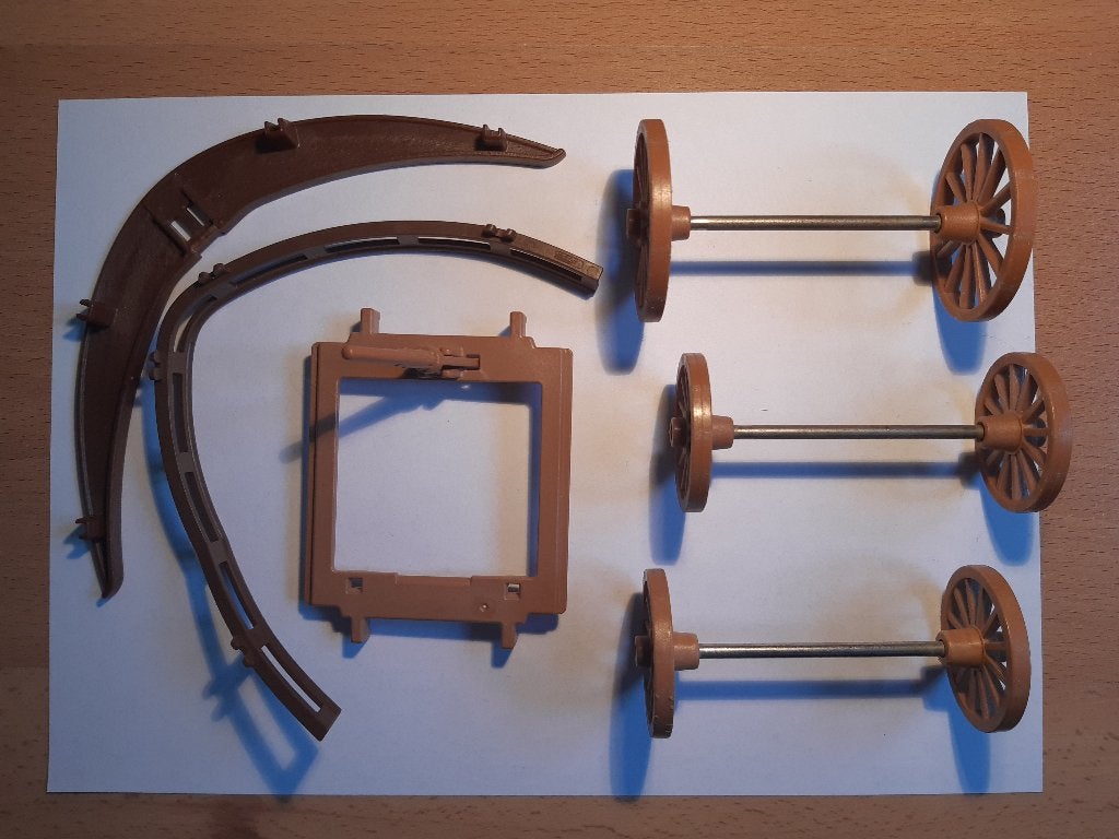 M Playmobil losse onderdelen boot railing vloer kasteel kar, Kinderen en Baby's, Speelgoed | Playmobil, Gebruikt, Losse onderdelen