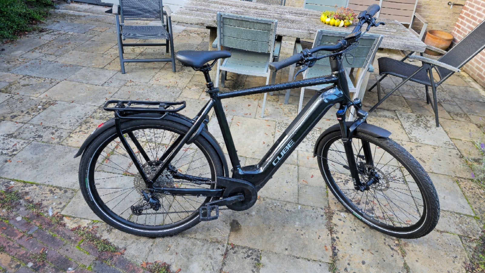 Cube kathmandu hybrid Exc 750 2023 ebike, Ophalen, Gebruikt, Cube, 59 cm of meer