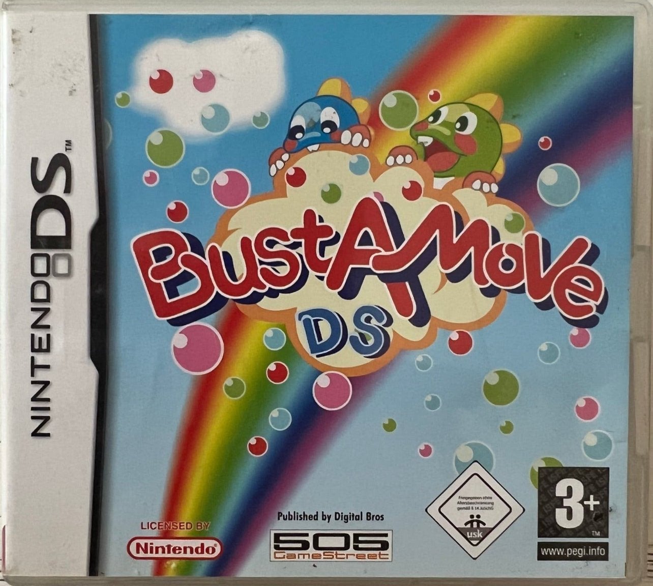 Bust-A-Move DS (Nintendo DS) - Compleet met boekje, Puzzel en Educatief, 2 spelers, Ophalen of Verzenden, Zo goed als nieuw