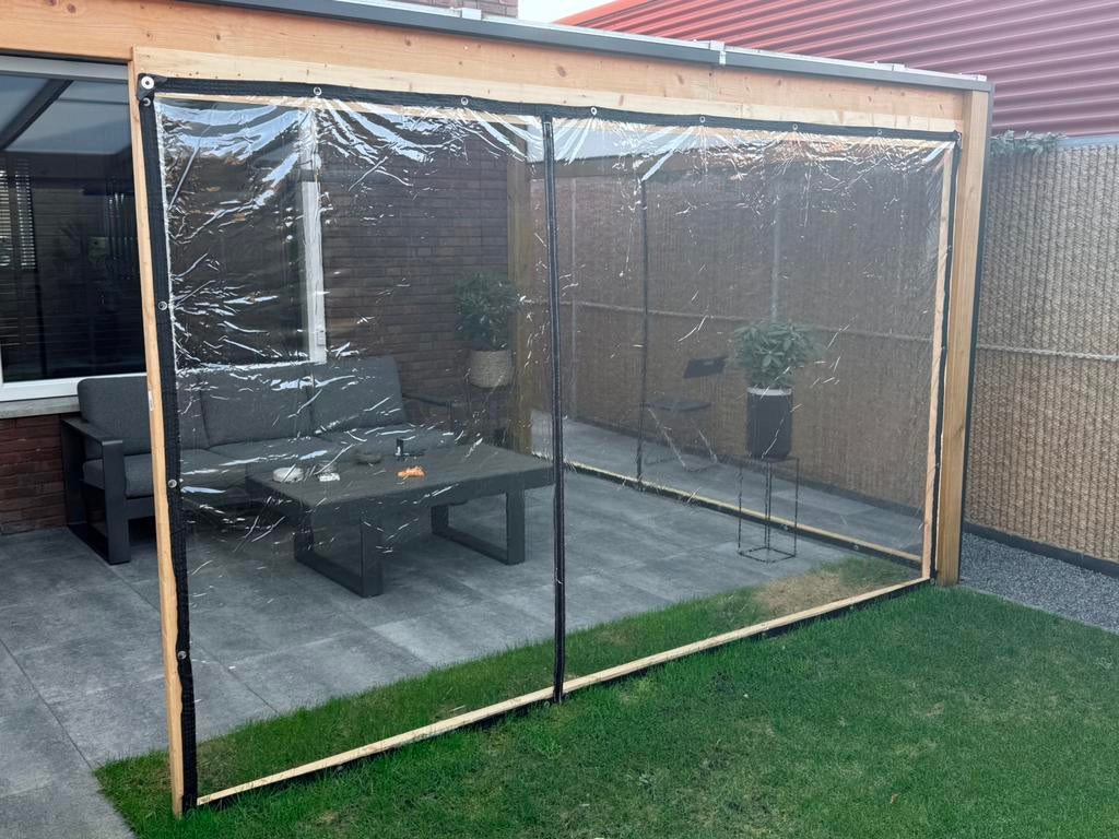 Verandazeil 340x197cm, Tuin en Terras, Overkappingen, Ophalen of Verzenden, Zo goed als nieuw