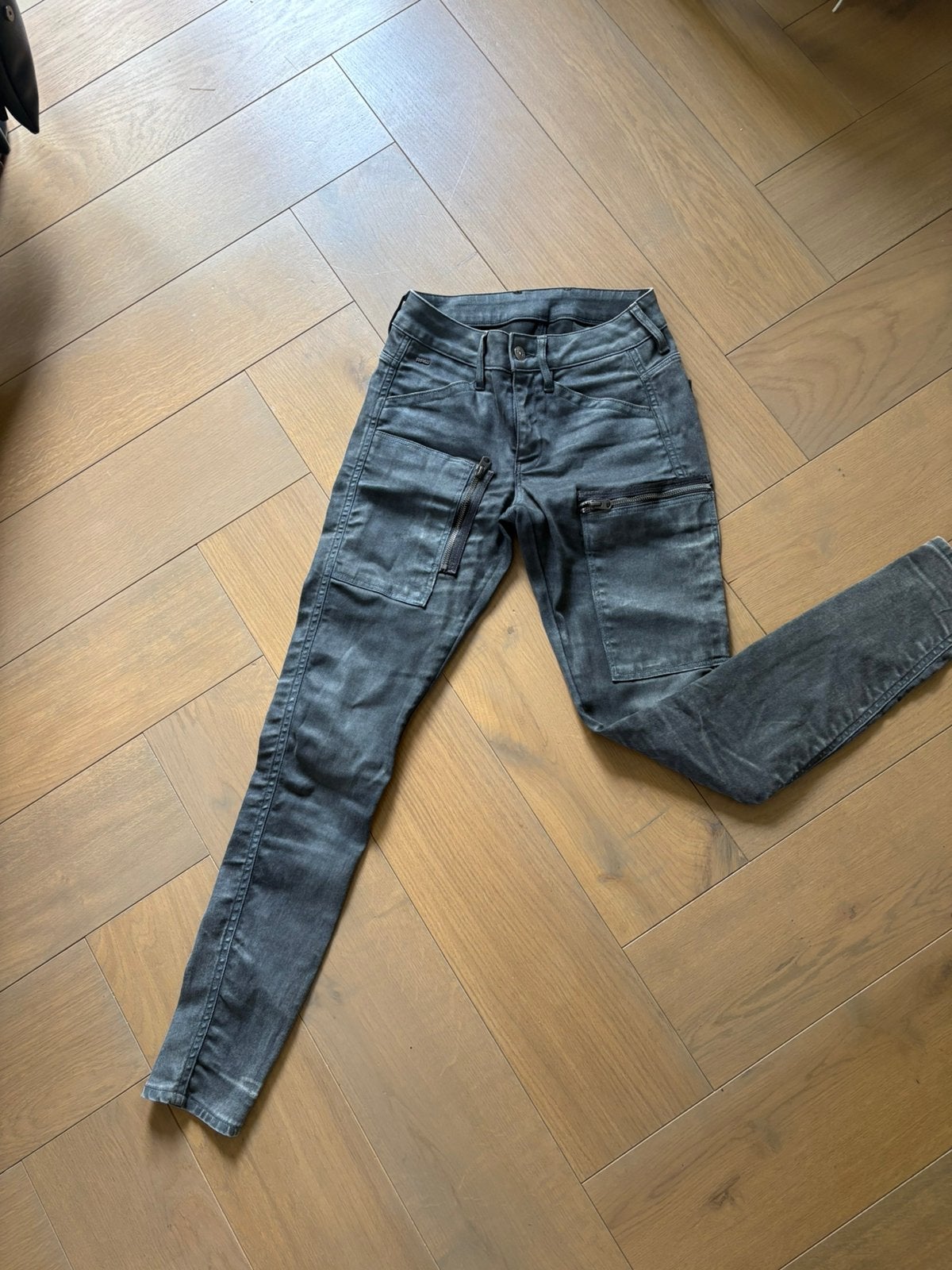 Gstar Raw grijze spijkerbroek mt 26-27, lengte 30, Kleding | Dames, Spijkerbroeken en Jeans, Ophalen of Verzenden, Zo goed als nieuw