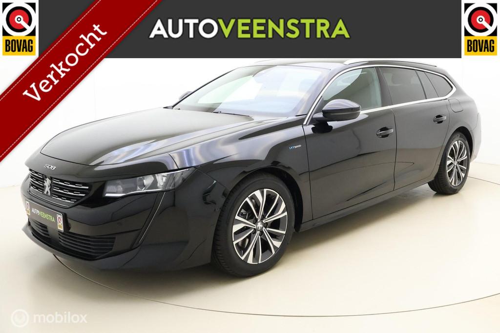 Peugeot 508 SW 1.6 Hybrid Allure Pack Business|PHEV|ADAPTIVE, Gebruikt, 4 cilinders, Met garantie (alle), Leder en Stof
