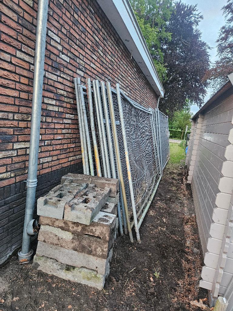 Partij BOUWHEKKEN tekoop, Ophalen, Gebruikt, 250 mm of meer, Overige typen