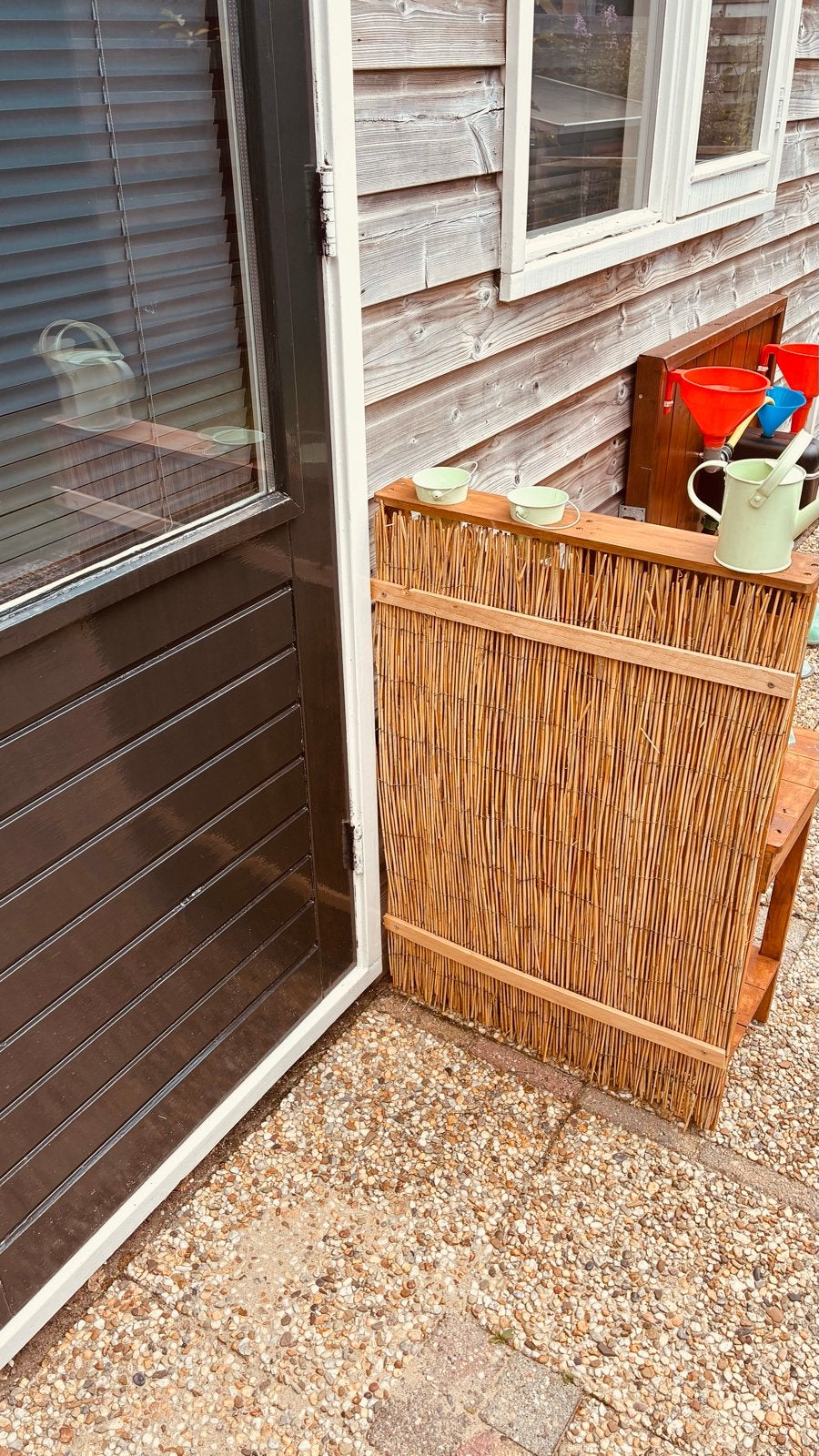 Houten buitenkeuken voor kinderen, Ophalen, Gebruikt, Hout
